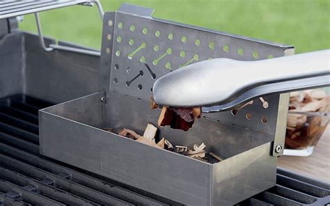 stainless steel vs cast iron wood chip box|5 Best BBQ Smoker Boxes .